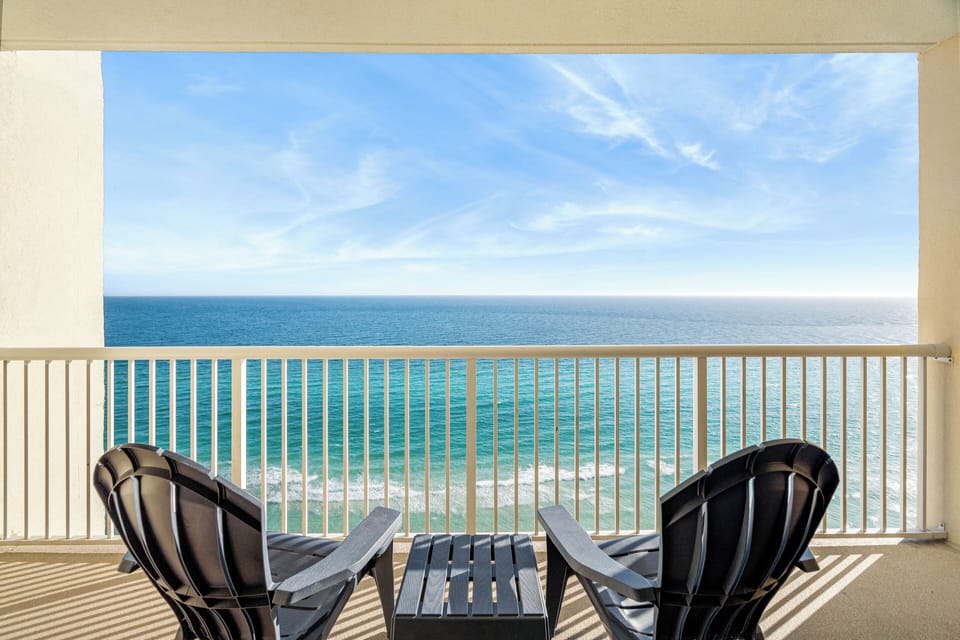 Enjoy the beautiful gulf from your private balcony!