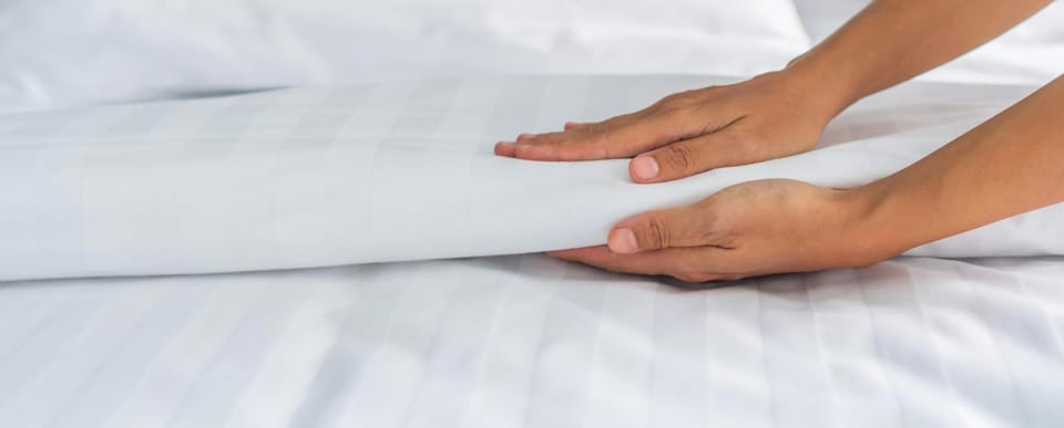 Sleep like royalty! All bedding is professionally laundered and pressed!
