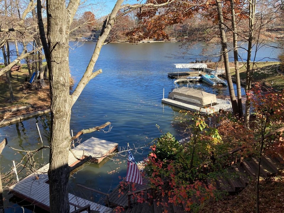 Welcome to your private, lakeside oasis with plenty of privacy and endless views