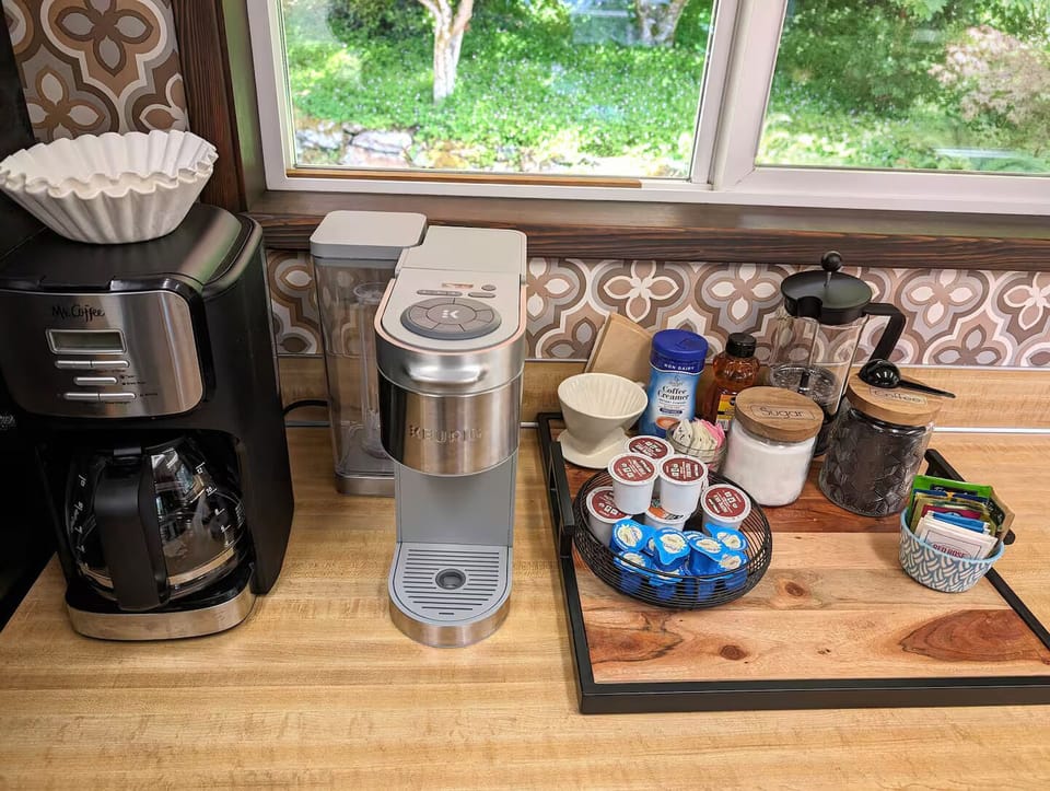 Your Choices - Drip, Keurig, French Press, Pour over, coffee & tea assortments