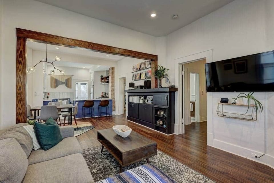 Smart TV for those relaxing times on the couch when winding down or during a rainy afternoon. 