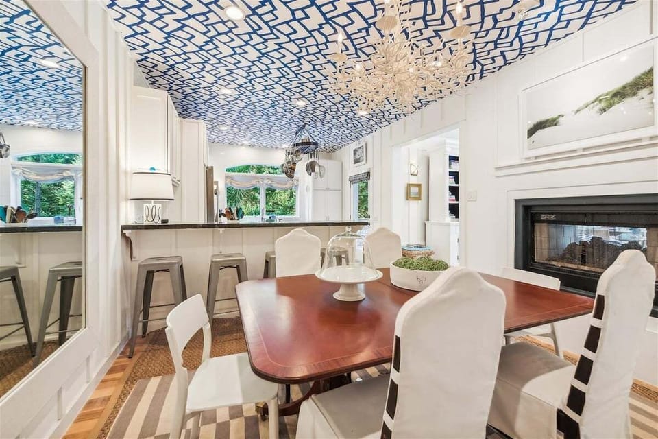 Main Level Dining Room at Ocean Echoes Villa