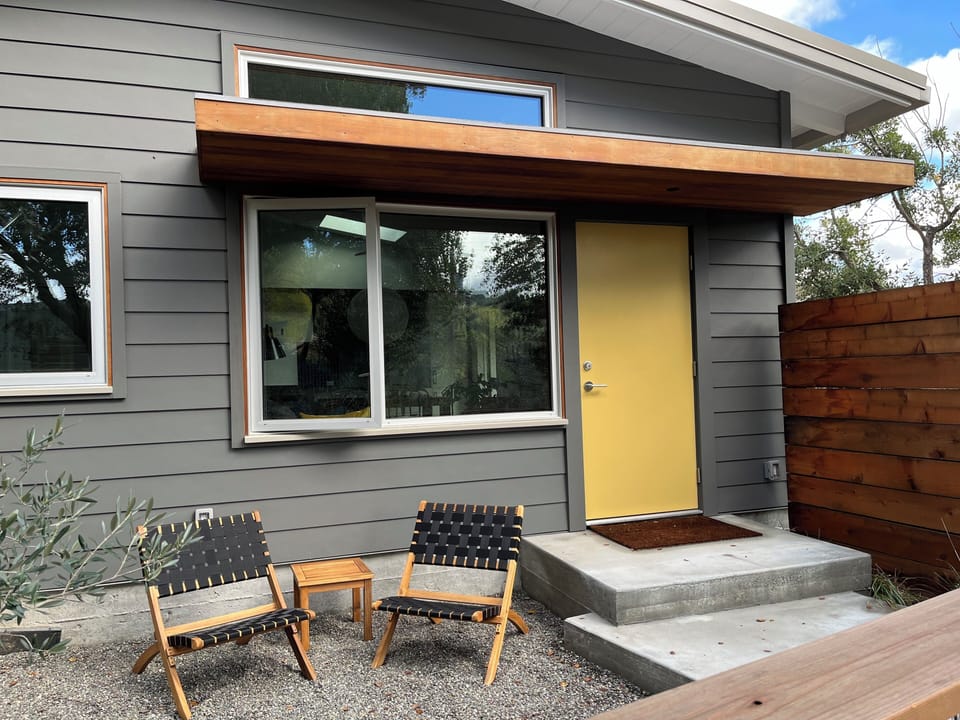 Exterior patio