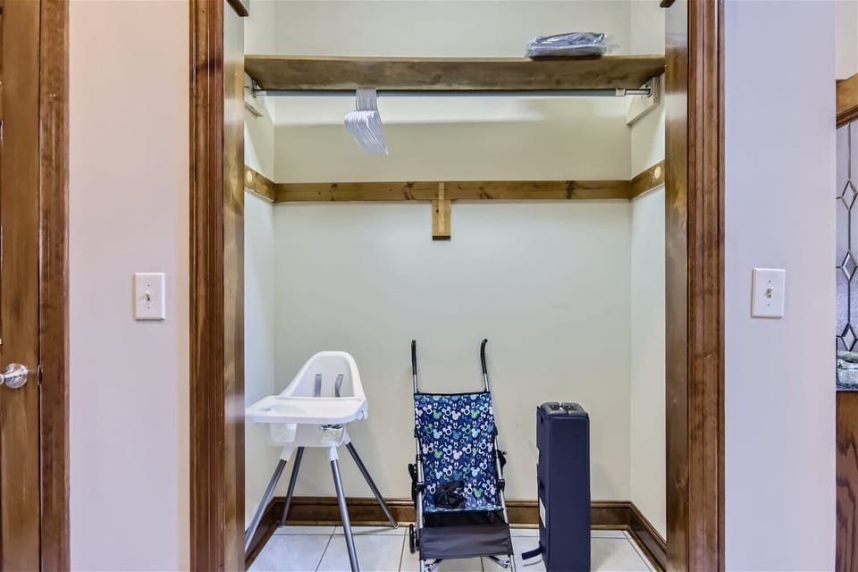 Let your kids relax like locals with a high chair, stroller, and pack-n-play!