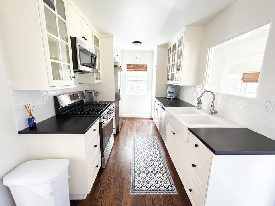 Kitchen with all new appliances