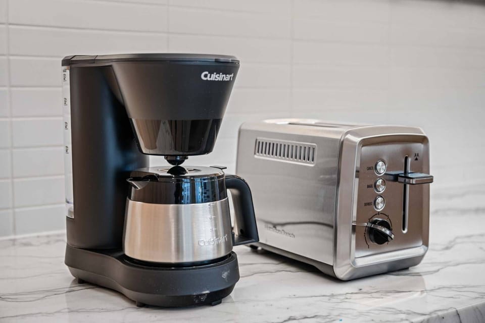 Coffee lovers are in luck as this rental provides coffee. There are also plenty of cute and iconic cafes in town.