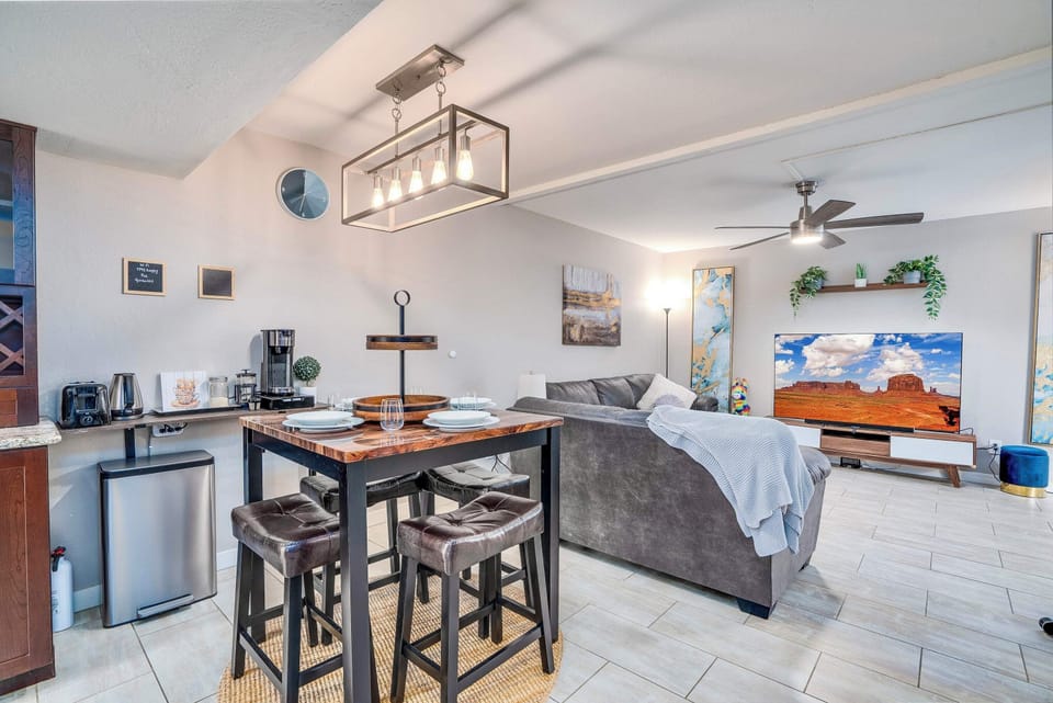 Open living room