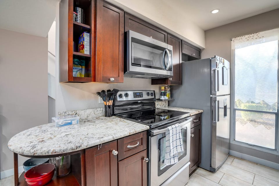 Stocked kitchen with any cooking needs