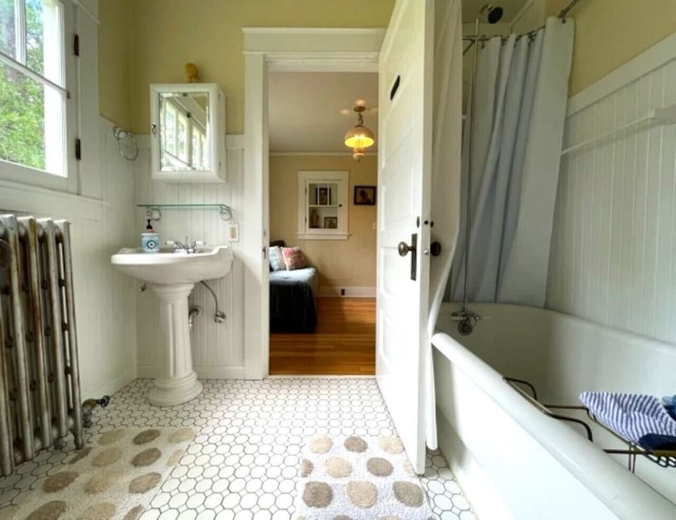 One of three Bathrooms in main house. Main floor.
