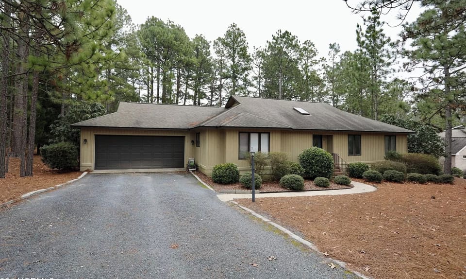 Two-car garage plus plenty of driveway parking