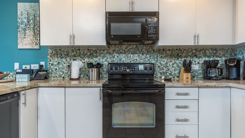 detail of the kitchen