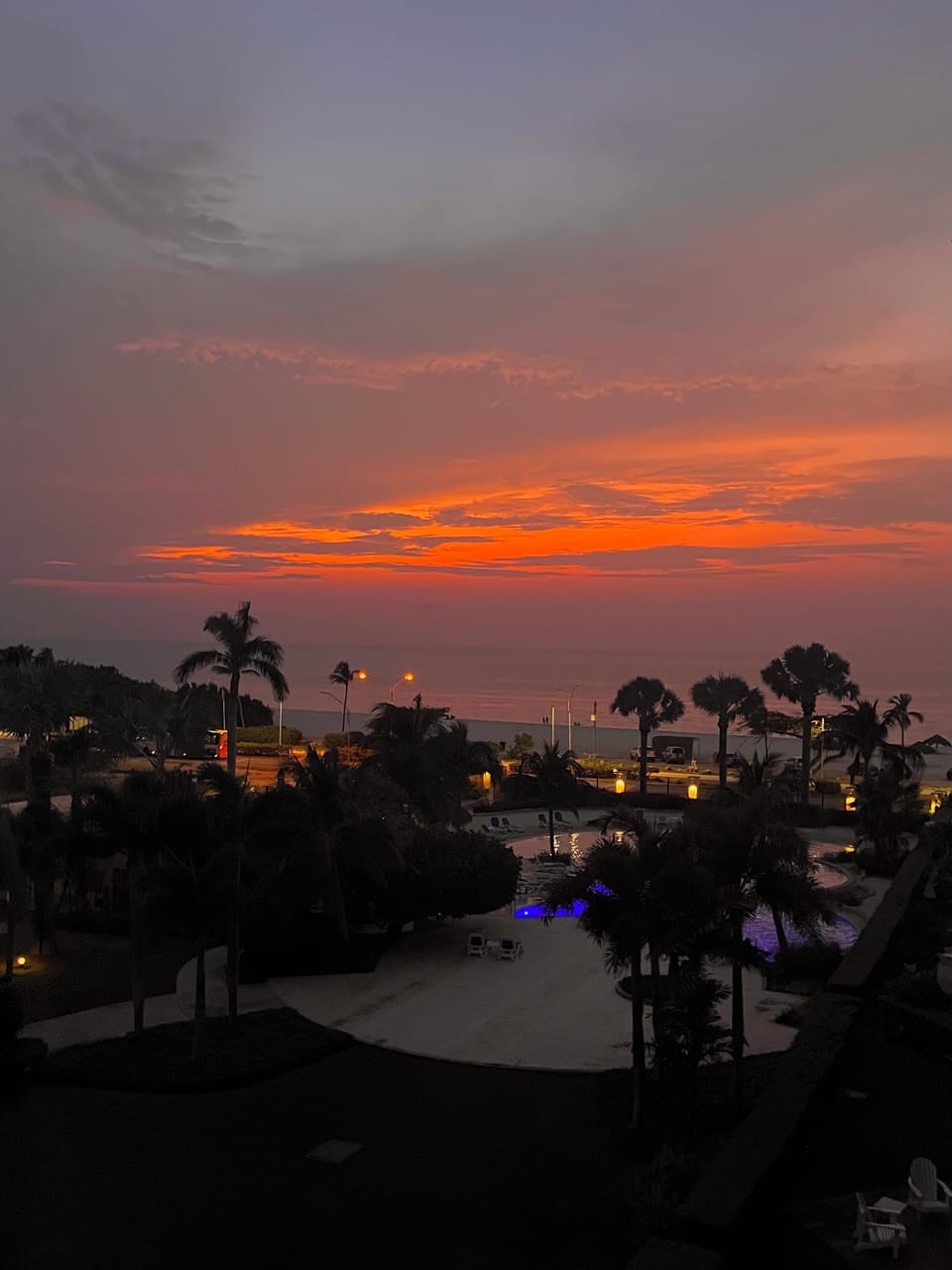 Amazing sunset views from your private rooftop terrace and TWO balconies!
