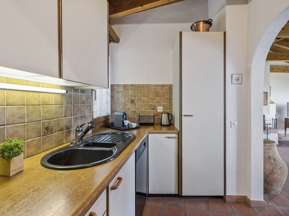 Kitchen Sink, Countertop, Sink, Tap, Cabinetry, Wood, Kitchen, Plumbing Fixture, Floor, Flooring