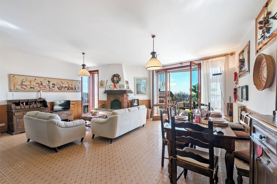 Living and dining room