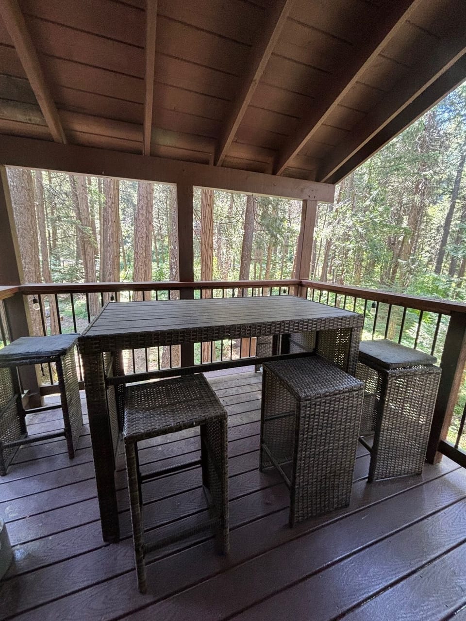 outdoor deck