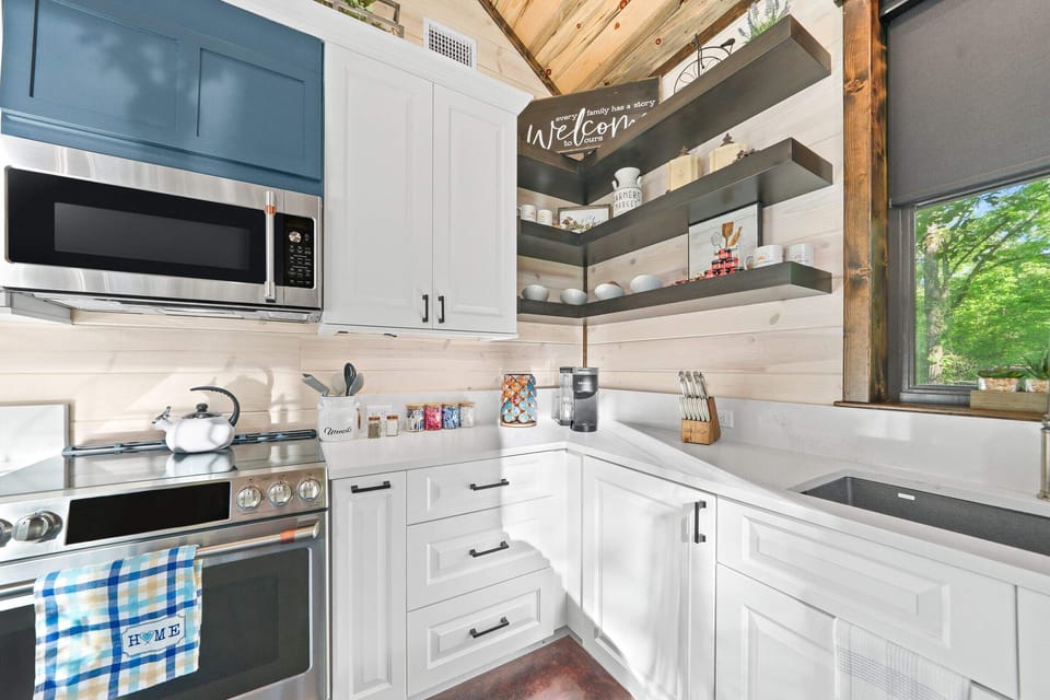 We look forward to making you feel at home at our creekside cabin!