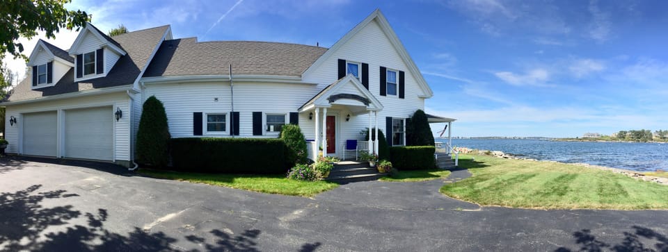 Here is the view of house as you drive up.