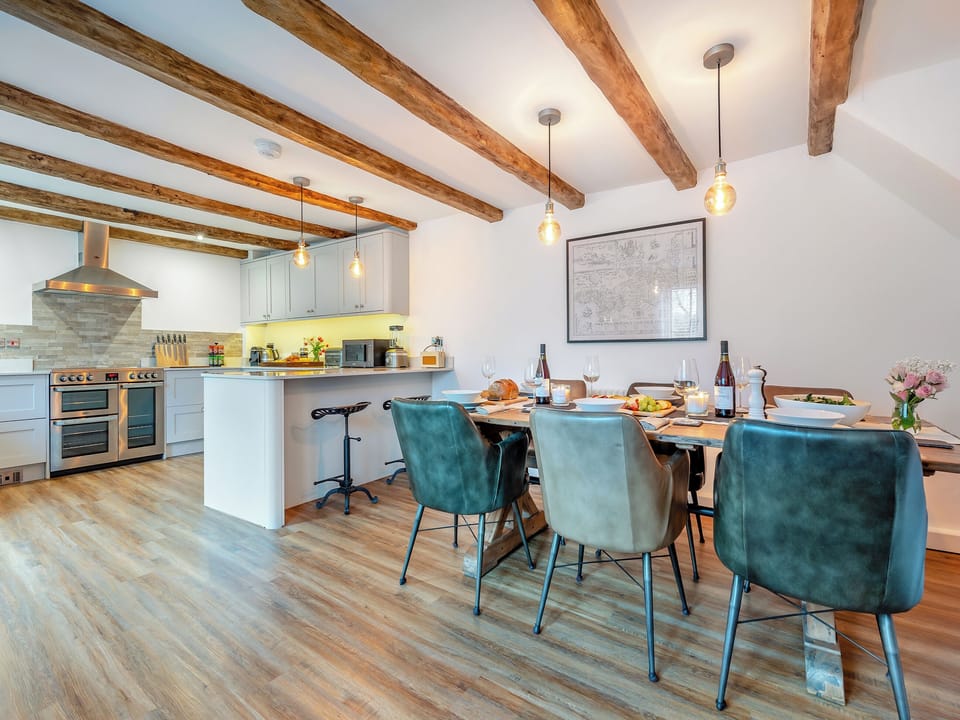 Dining Area | Deviock Farm House, Downderry
