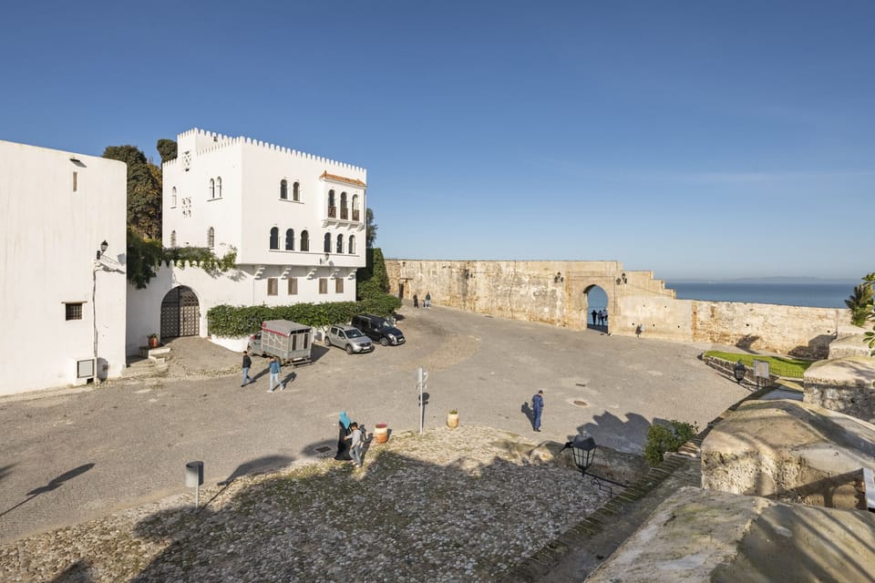 A view of the old Kasbah in Tangier