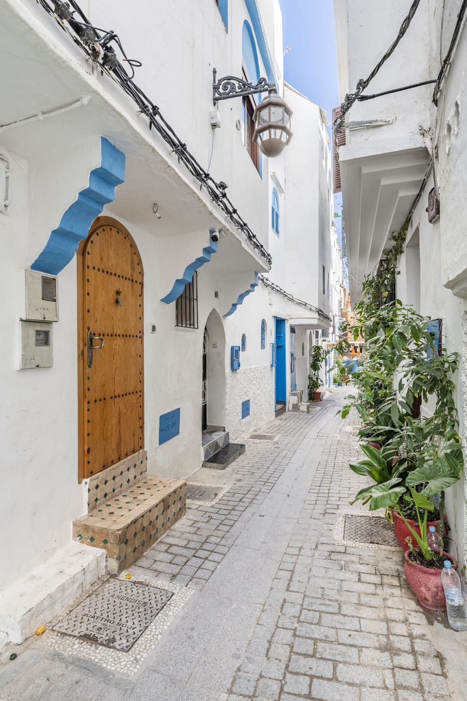 Immerse yourself in Tangier's vibrant culture, set in a delightful neighborhood with narrow streets of the medina.