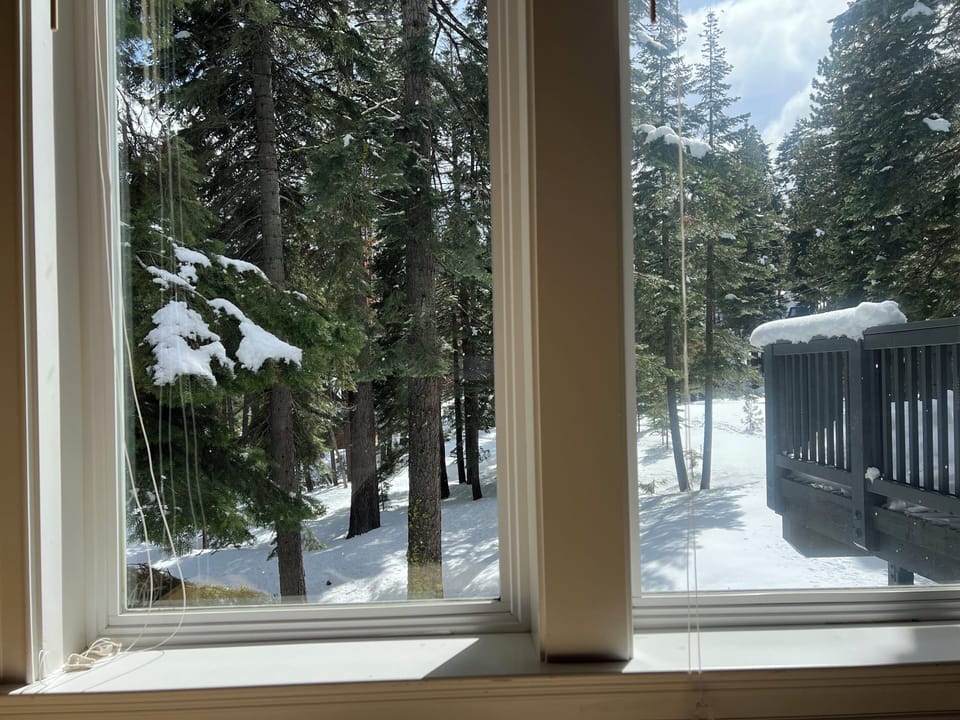 View from the queen bedroom