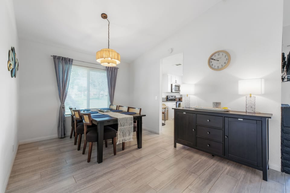 Dining area