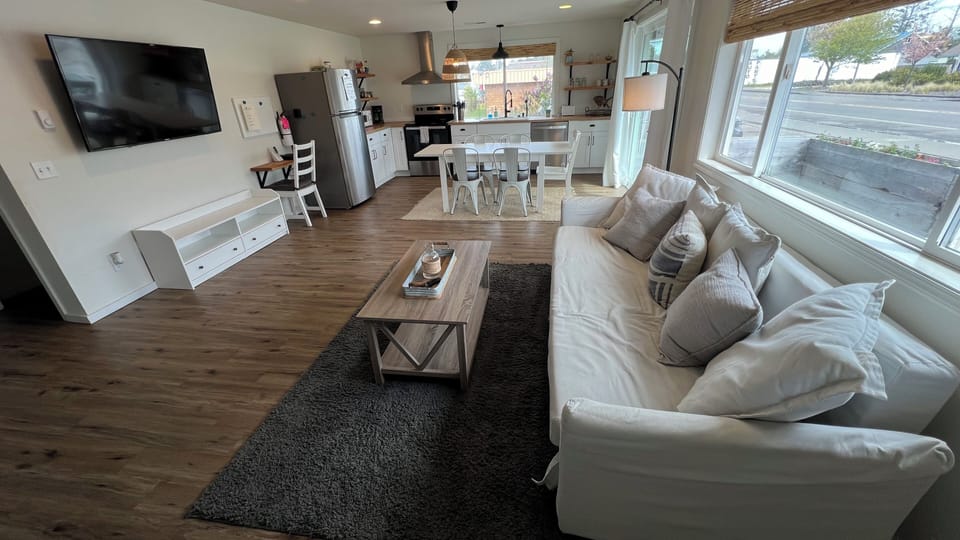 Living area in the Perch