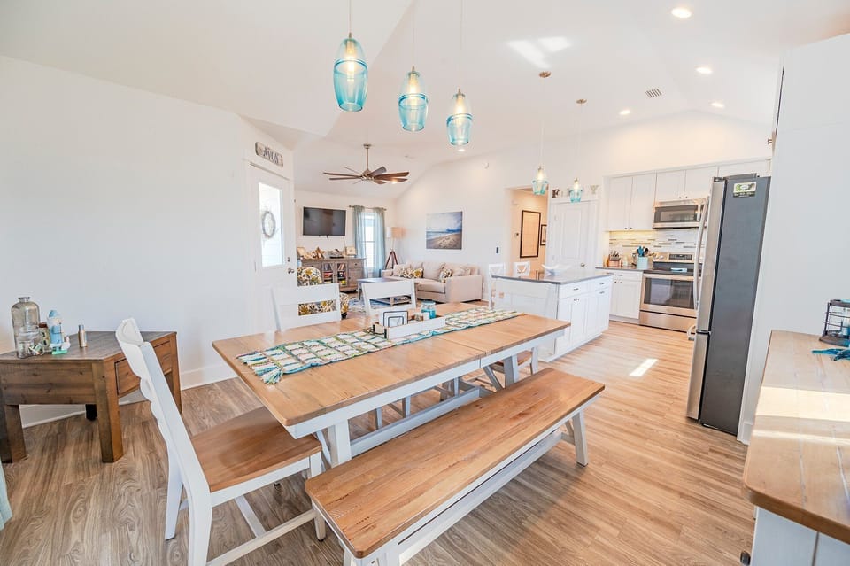 Eat a delicious meal in the beautiful Dining Area!