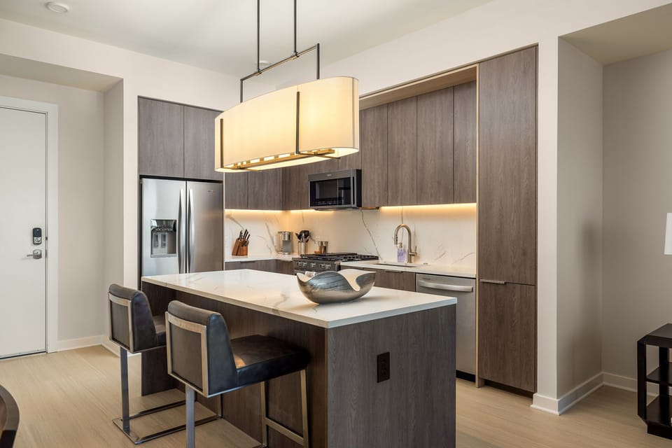 Kitchen fully equipped with all modern amenities