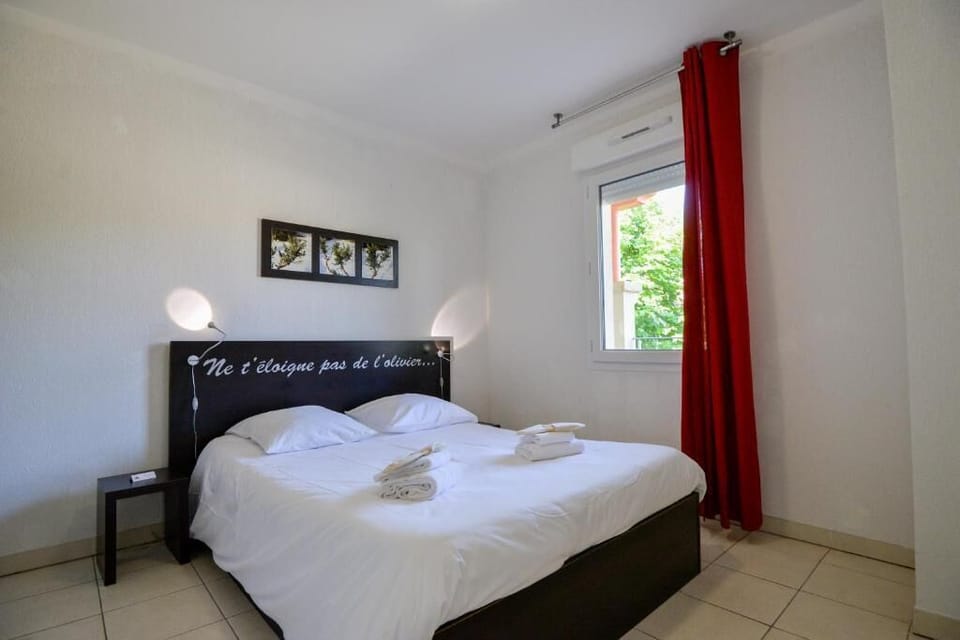 Bedroom with 1 Double bed