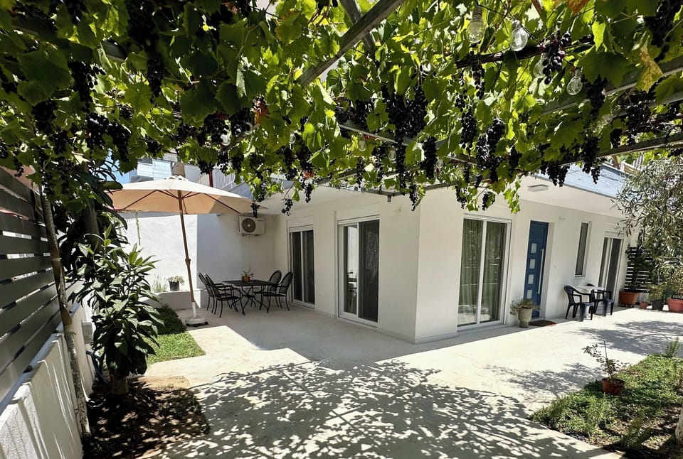 Private patio.