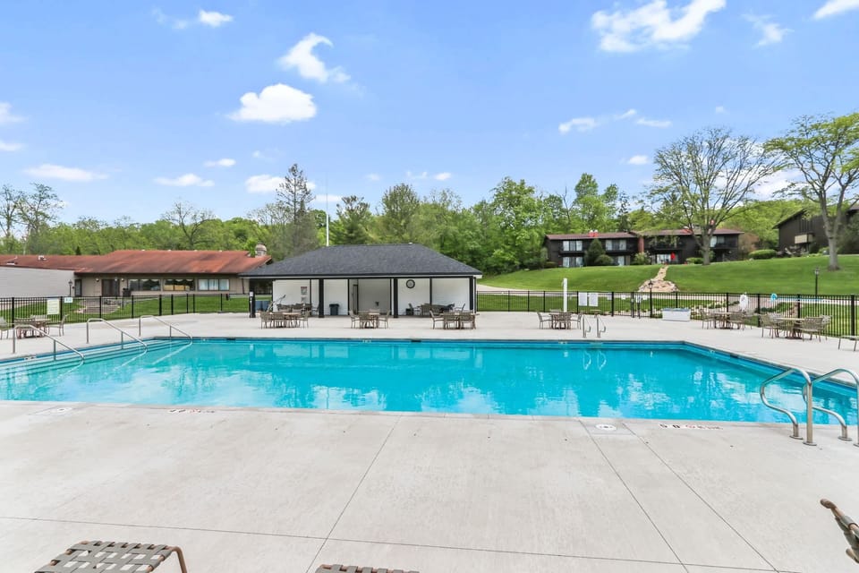Enjoy seasonal access to the pool. Perfect for cooling off and soaking up summer days during your stay.