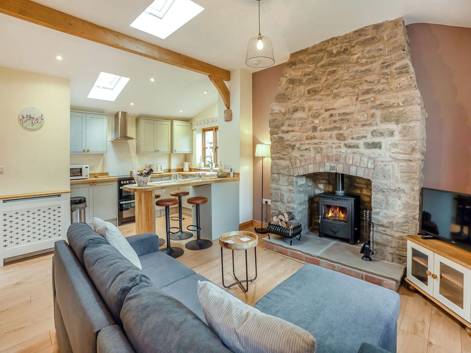 Open plan living space | Thornycroft Cottage, Earlswood, near Chepstow