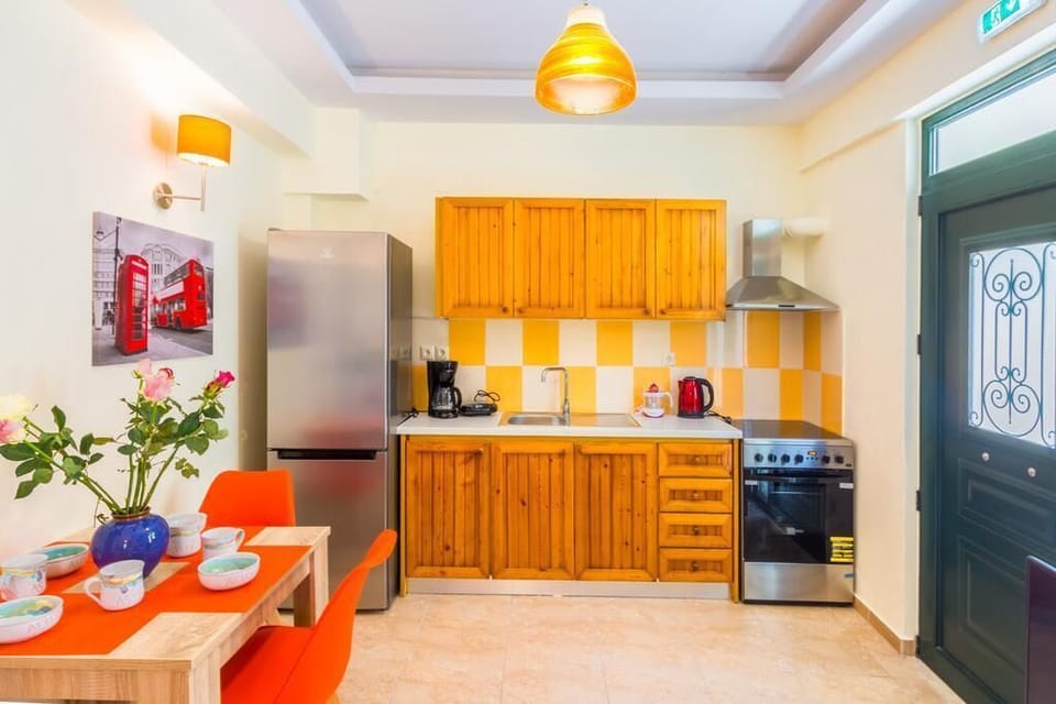 Embark on culinary adventures with the fully equipped kitchen