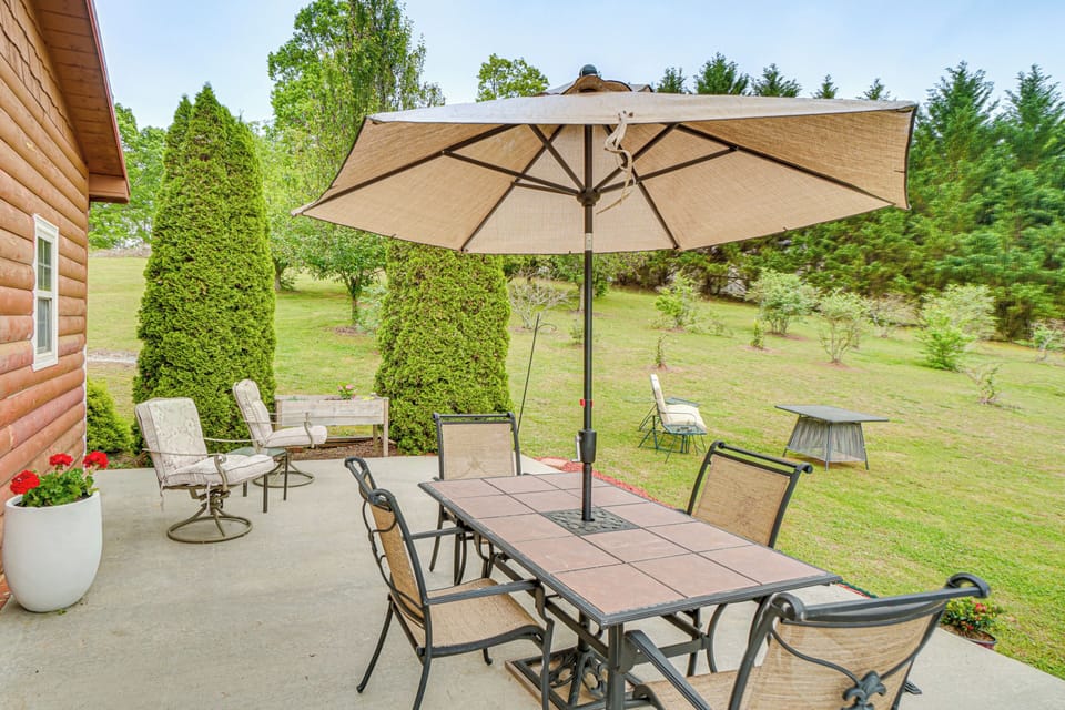 Patio | Grill | Outdoor Seating & Dining | Fire Pit