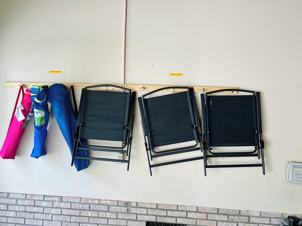 Chairs to use at the beach or in the back yard! 
