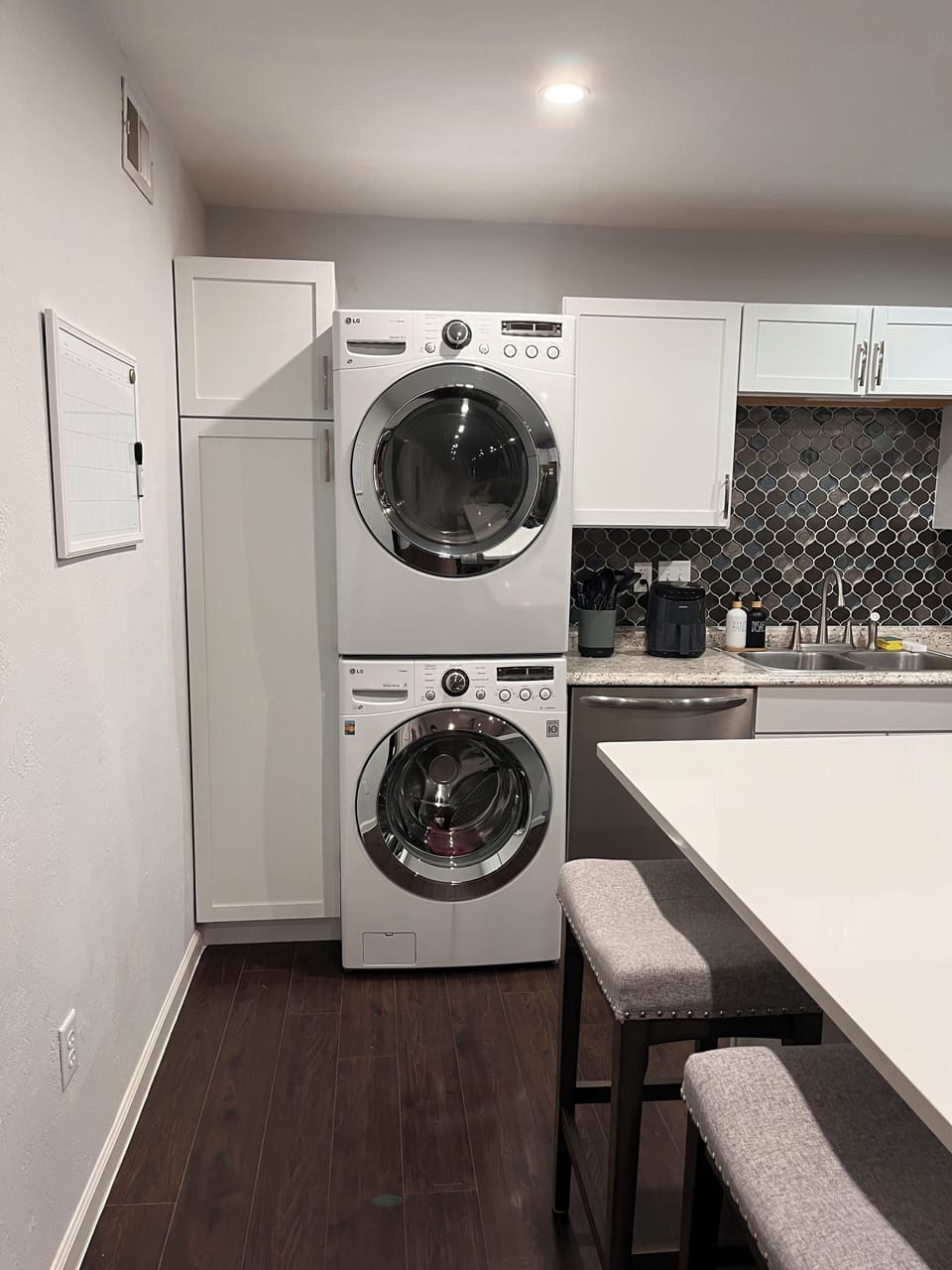 Don't forget the laundry 
