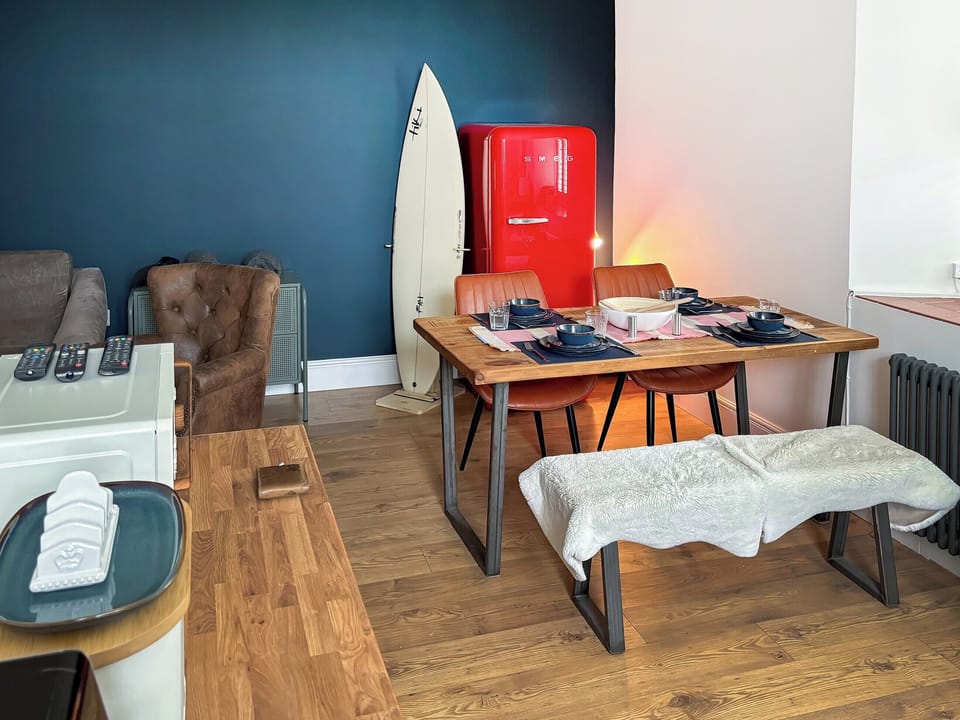 Open plan living space | Bolingey Chapel, Perranporth