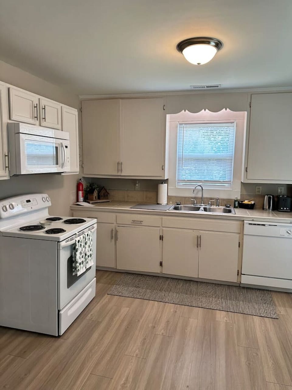 Fully equipped kitchen with modern appliances — everything you need to cook like a local