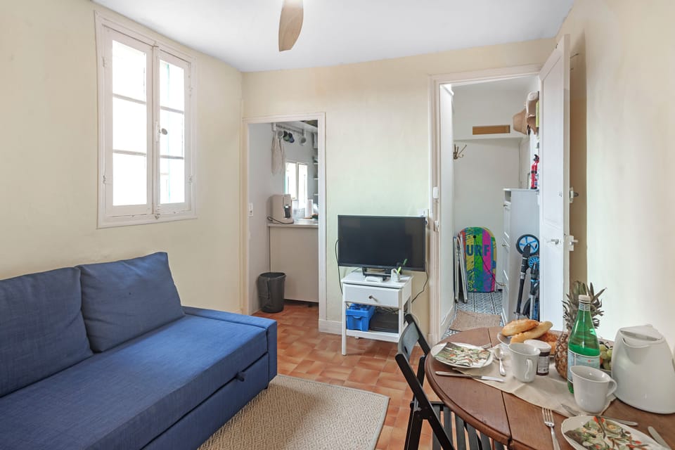 Living and dining room