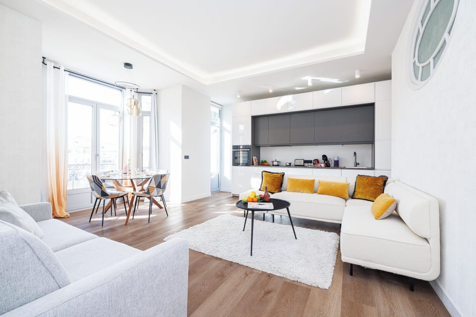 Living and dining room