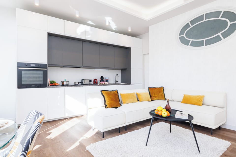 Kitchen and dining area