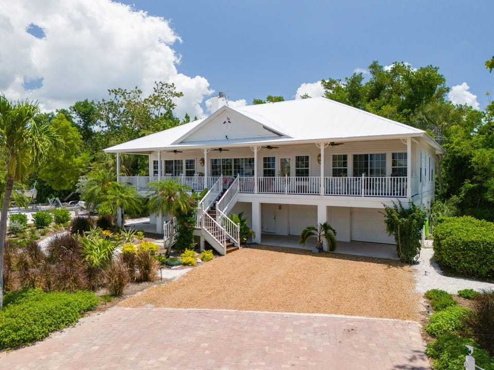 Frontal view of Grandma Dot's House