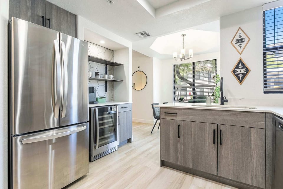 Fully equipped kitchen