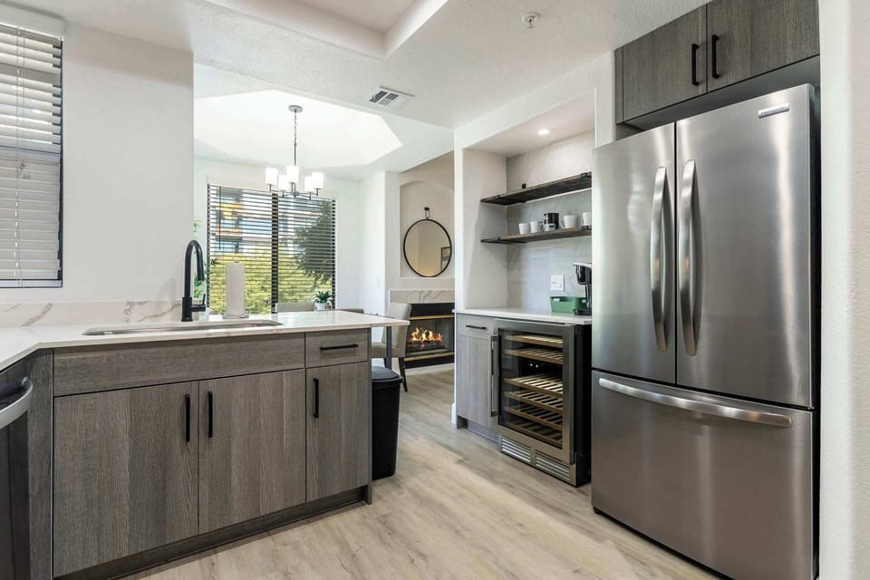Fully equipped kitchen