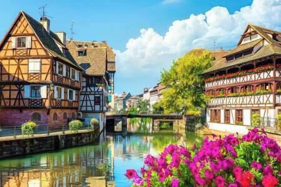 Le quartier de la Petite France à Strasbourg 
