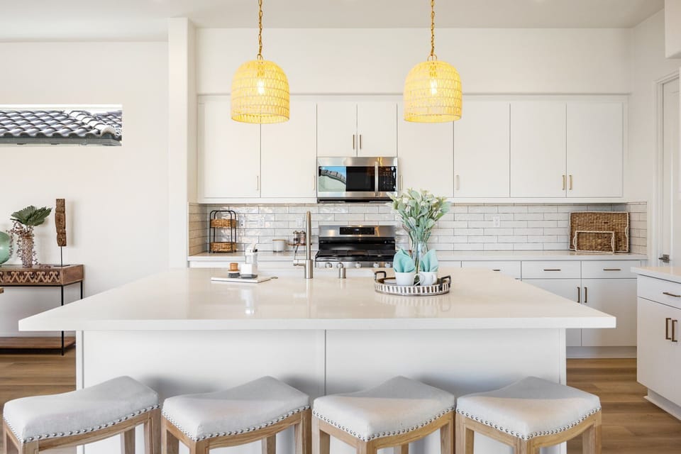 A clean, bright place to sit and chat.