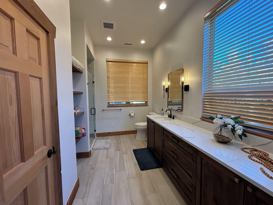 Master Bath with heated floors