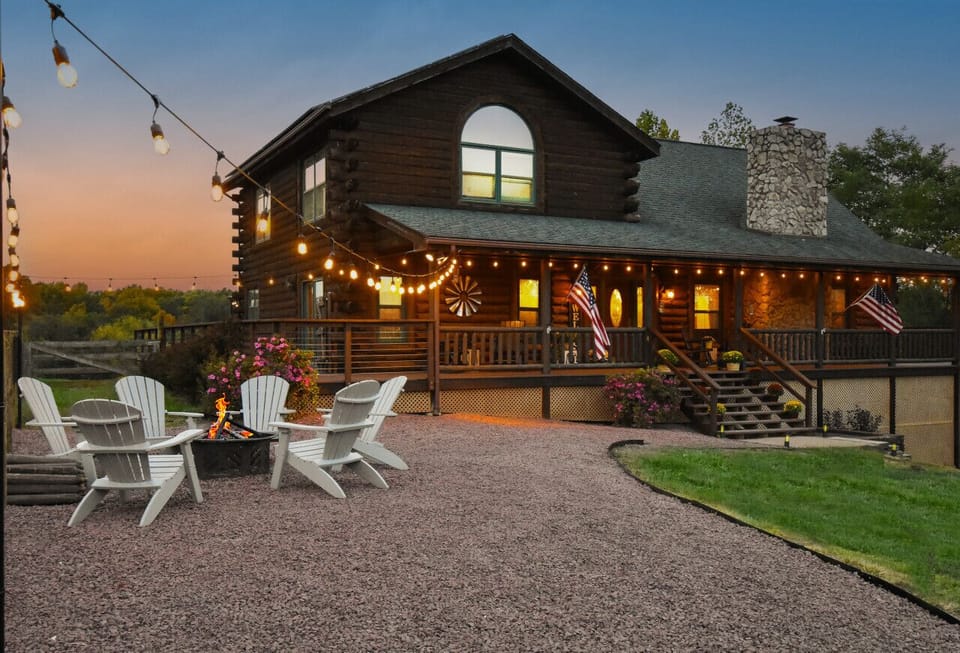 Nothing warms the spirit like a crackling outdoor fire