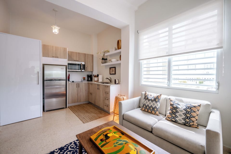 Kitchen + Sofa